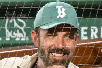 ben affleck plays family man with ex jennifer garner and kids at baseball game after jlos revenge song 6871d6d97ed8f