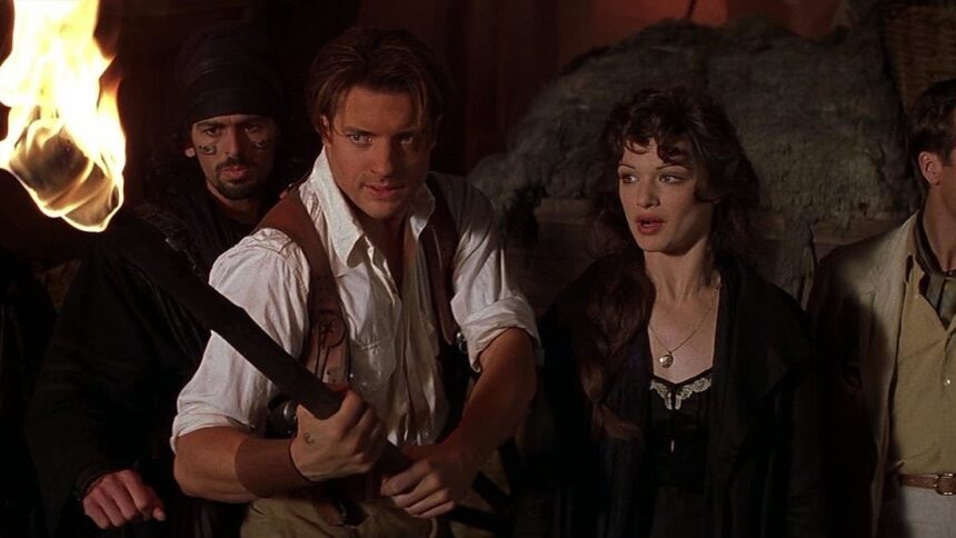 brendan fraser reunites with his castmates from the mummy more than 26 years after the film debuted 687117a74a83a