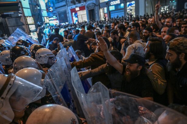 clashes and arrests in turkey over magazine cartoon allegedly depicting prophet muhammad 68638d86ac79b