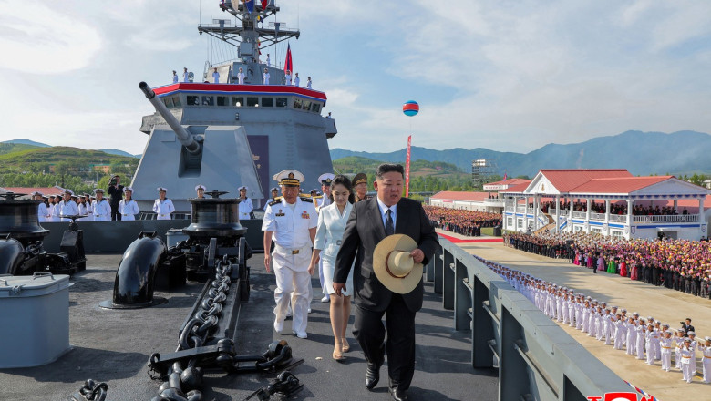 Coreea de Nord dezvăluie planurile pentru o impresionantă navă de război de 5.000 de tone. 1 coreea de nord anunta ca va construi o noua nava de razboi de 5 000 de tone 687f2ba0ef8e3