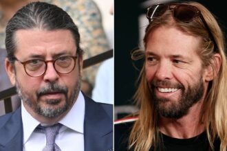 dave grohl pays tribute to late bandmate taylor hawkins for foo fighters 30th anniversary 686b0d9777fcb