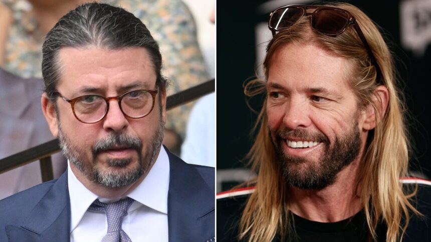 Dave Grohl aduce un omagiu emoționant fostului său coleg de trupă, Taylor Hawkins, cu ocazia aniversării de 30 de ani a Foo Fighters. 1 dave grohl pays tribute to late bandmate taylor hawkins for foo fighters 30th anniversary 686b0d9777fcb