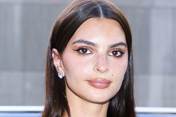 emily ratajkowski flashes cleavage in racy peekaboo dress as she reveals shes decentering men in her life 68784c513dfcf