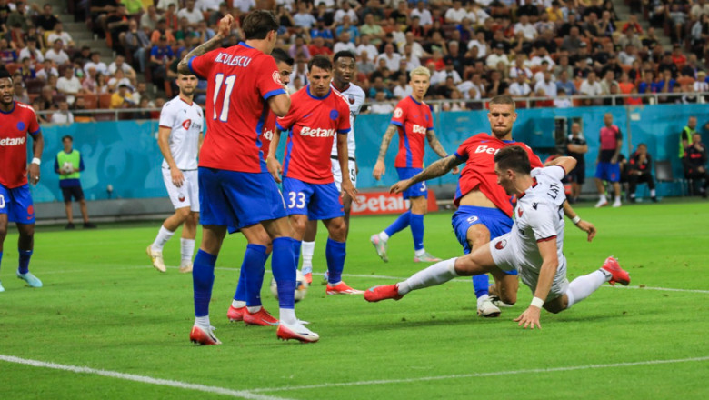 FCSB, o seară de teroare pe Arena Națională: campioana României părăsește UCL în fața lui KF Shkendija. Răspunsul lui Gigi Becali 1 fcsb seara de cosmar pe arena nationala campioana romaniei a fost eliminata din ucl de kf shkendija reactia lui gigi becali 688b609029ad0