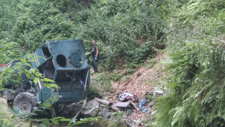 Tragedie în Gorj: Două vieți pierdute și patru răniți în urma unui accident devastator cu o autoutilitară. 1 galerie foto accident grav in gorj doua persoane au murit iar patru au fost ranite dupa ce o autoutilitara s a prabusit intr o rapa 687ea5846e81a