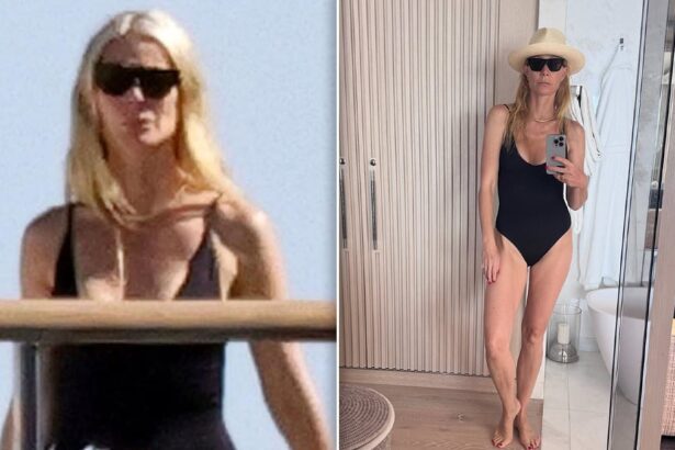 gwyneth paltrow wears favorite 200 swimsuit after ditching strict diet in sneak peek of her luxury summer trip 68707906ab166