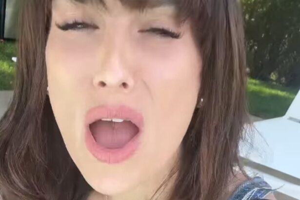 hilaria baldwin shows off cringey lip syncing while husband alec cleans the pool in new instagram video 686bf52393367
