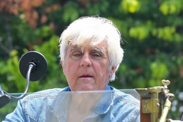 jay leno looks frail and exhausted as he takes vintage 1910 steam car out eight months after serious injury 6876c6d2cbbd3