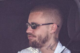 justin bieber takes his 200k electric g wagon for a spin as wife hailey is brutally mocked by fans 6869f6f044d68