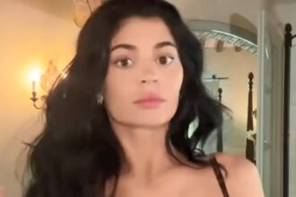 kylie jenner fans go bonkers trying to figure out new product shes teasing while in a sexy nightie 6879769a31159