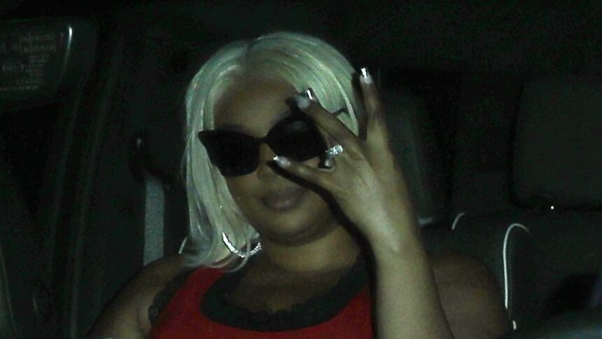 lizzo seen with ring on that finger during pda filled date night with myke wright 6866f0486109b
