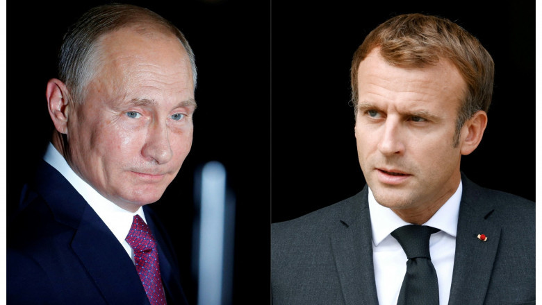 Macron a purtat o conversație telefonică cu Putin, prima de la întâlnirea din septembrie 2022. 1 macron a discutat la telefon cu putin ultima convorbire dateaza din septembrie 2022 686430bc13c4d