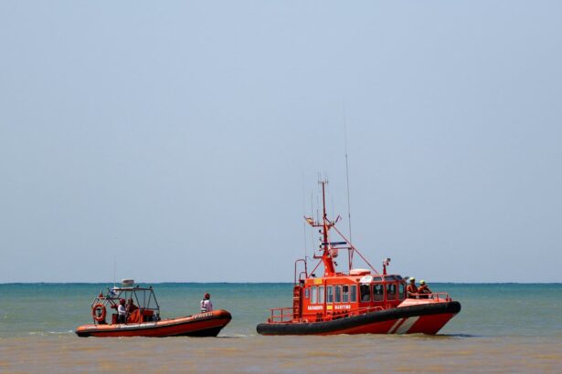 man rescued trying to reach spain from morocco in rubber ring and flippers 687f7faccaf54