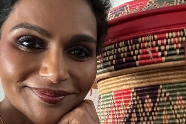mindy kaling snuggles with rumored baby daddy bj novak in cozy new snap 68752ce8e59bc