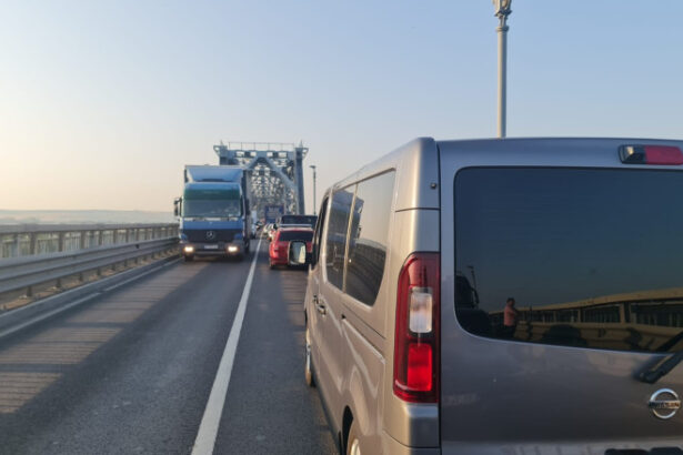 restrictii de circulatie pe podul prieteniei din cauza caniculei masuri pentru protejarea carosabilului si siguranta rutiera 68679ff9625fc