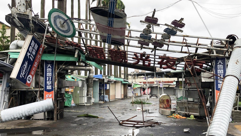 Taifunul Danas a lăsat în urmă distrugeri în Taiwan: două vieți pierdute și aproape 500 de răniți. 1 taifunul danas a facut ravagii in taiwan doua persoane au murit si alte aproape 500 au fost ranite 686bbcc5cc6cb