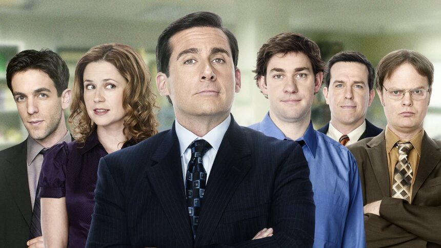 two major the office stars enjoy mini reunion see what they look like 20 years after debut of iconic sitcom 68787b564cbcb