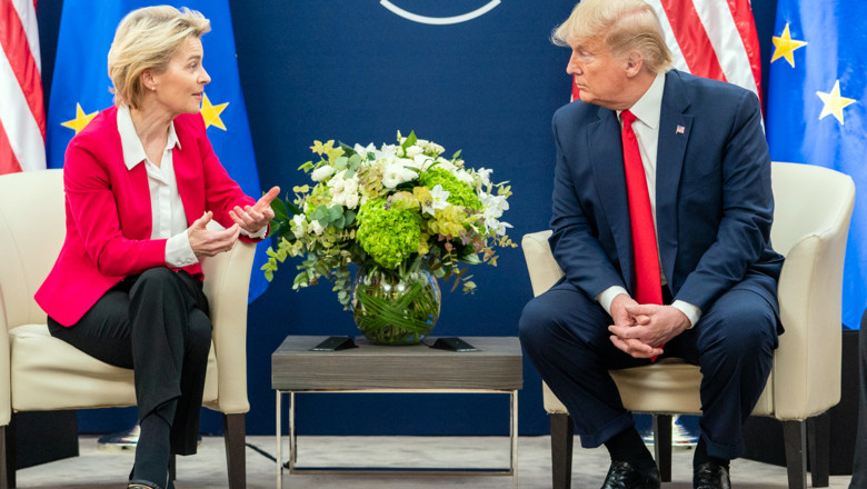 Ursula von der Leyen va avea o discuție cu Donald Trump duminică, în inima Scoției 1 ursula von der leyen a anuntat ca se va intalni cu donald trump duminica in scotia 6883c0ea3758c