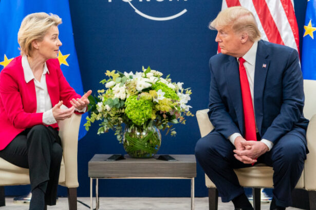 ursula von der leyen si donald trump au vorbit la telefon despre tarifele vamale un schimb bun de opinii 686bc11cb4367