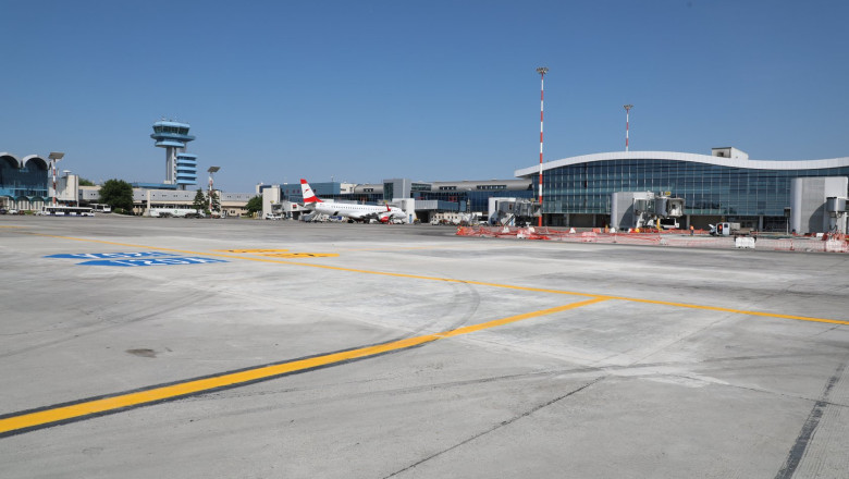 Aeroportul Otopeni operează pe o singură pistă în timpul sezonului estival, din cauza lucrărilor de întreținere 1 video aeroportul otopeni functioneaza cu o singura pista lucrari de reparatii in plin sezon al vacantelor 68876df62a8f2