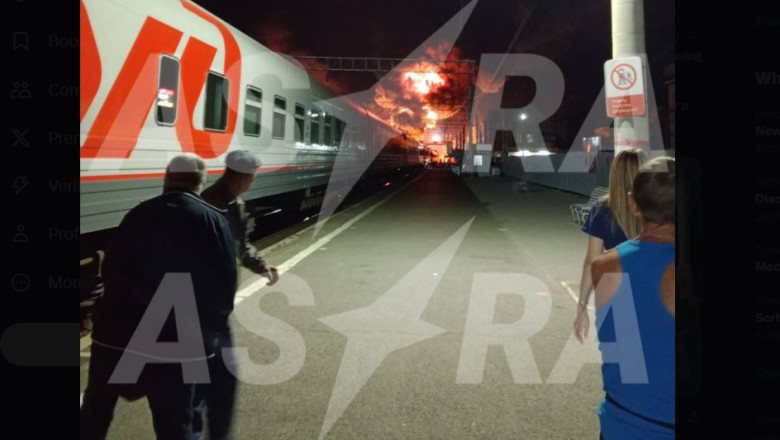 Dronele ucrainene provoacă haos în transportul feroviar din sudul Rusiei, prin atacuri repetate asupra gării din Rostov 1 video pentru a patra oara in aceasta luna dronele ucrainene dau peste cap traficul feroviar in sudul rusiei gara din zona rostov bombardata 68889c8fd94ad