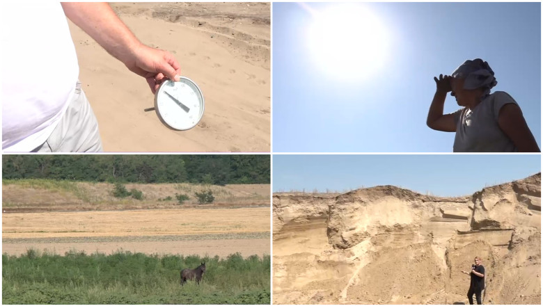 Seceta din „Sahara Olteniei”: Viața agricultorilor în fața căldurii de peste 40 °C după trei luni fără ploaie 1 video situatie critica in sahara olteniei unde nu a mai plouat de trei luni cum arata viata de agricultor in camp la peste 40 celsius 6881d07b88a05