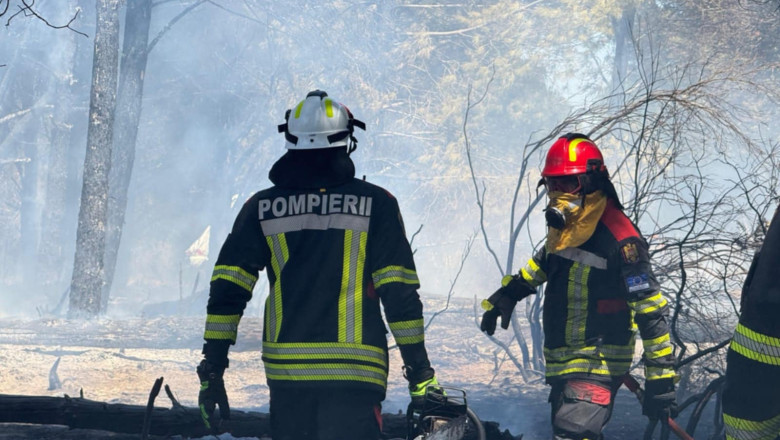 Pompierii români mobilizați în Franța utilizează toate resursele disponibile pentru a combate un incendiu devastator. 1 videofoto pompierii romani trimisi in franta actioneaza cu toate mijloacele tehnice pentru stingerea unui incendiu 686fdcb2a5a4b