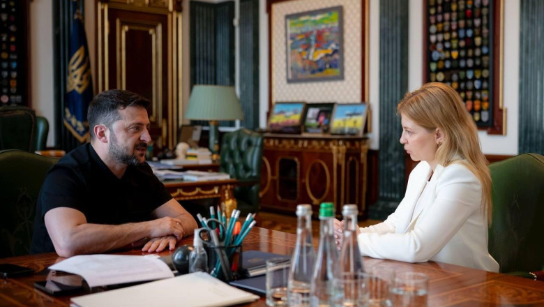 volodimir zelenski a numit un nou ambasador in sua cine este olga stefanisina 6878e3927650a