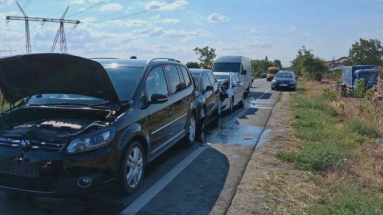 Coliziune majoră pe DN6 în Giurgiu: Șase autoturisme implicate, patru victime spitalizate 1 accident grav cu sase masini pe dn6 in giurgiu patru persoane au fost transportate la spital 68a1fd6926918