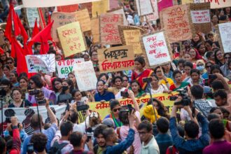 because of women it became a peoples revolution what has changed one year on from bangladeshs student uprising 6890316e2e018