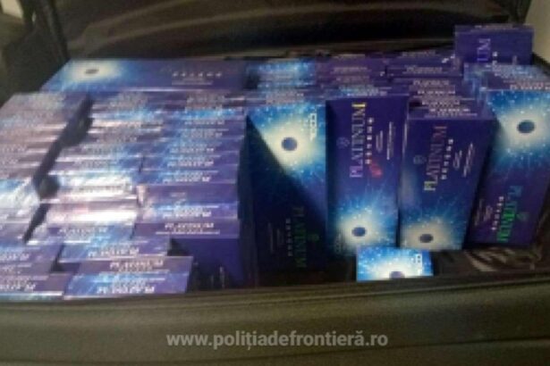 doi romani prinsi cu aproximativ 2 700 de pachete cu tigari pe aeroportul otopeni marfa adusa din dubai 68a8292c55bb4