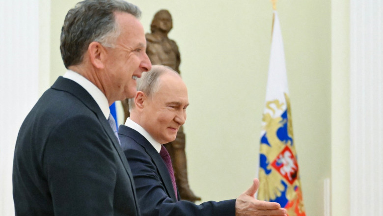 Trimisul lui Trump ajunge astăzi la Moscova. Steve Witkoff a purtat discuții cu Putin 1 emisarul lui trump merge azi la moscova steve witkoff a avut mai multe intalniri cu putin 6892ec69b4d84