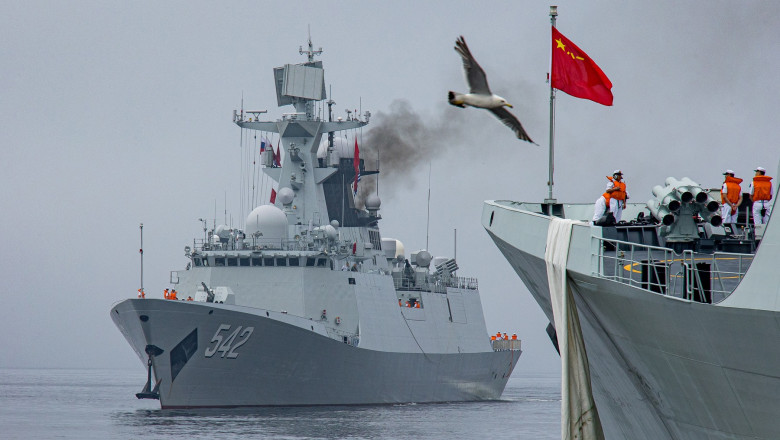 foto joint sea 2025 china si rusia au inceput exercitiile navale comune in marea japoniei 688f13701288b