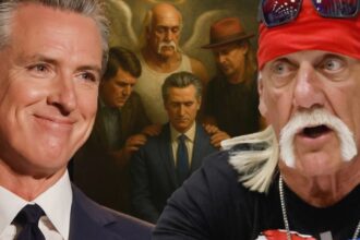 hulk hogan couldnt stand gavin newsom ex wife says about govs online trolling 68a36a7561ad0