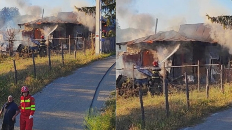 Flăcările devastatoare din Vrancea: O bătrână de 88 de ani, internată cu arsuri după ce locuința i-a fost distrusă 1 incendiu de proportii in vrancea o femeie de 88 de ani a ajuns la spital cu arsuri dupa ce casa i a fost mistuita de flacari 68aea8950329a