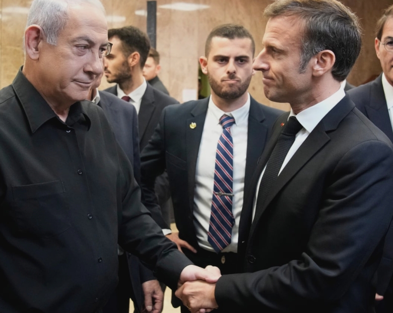 Macron ripostează la afirmația „abjectă” a lui Netanyahu privind creșterea antisemitismului în Franța 1 macron hits out at abject netanyahu claim of rise in antisemitism in france 68a61382dd63b