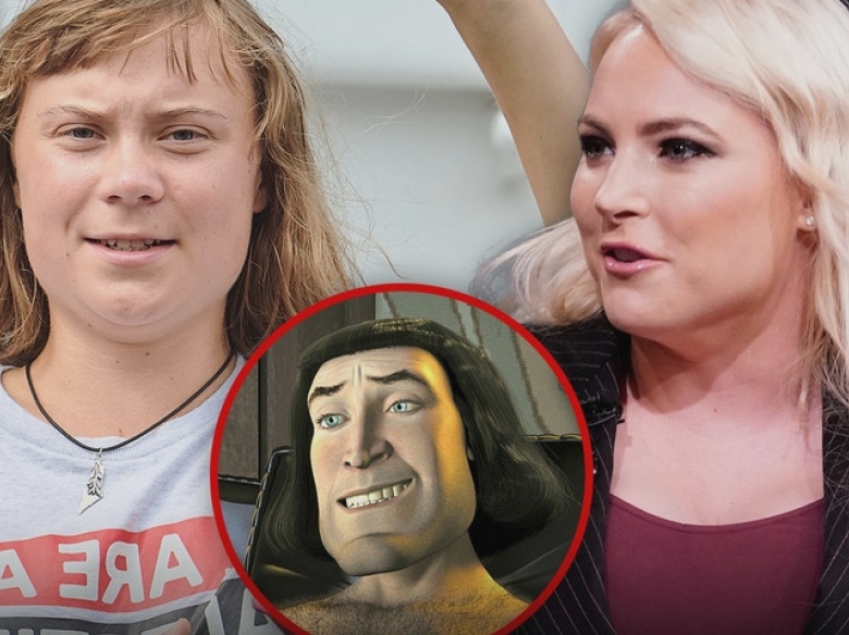 Meghan McCain o ironizează pe Greta Thunberg pentru coafură, comparând-o cu Lord Farquaad 1 meghan mccain roasts greta thunbergs hair says she looks like lord farquaad 68b4a328766fa