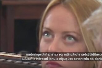 meloni dezgustata de cancelarul care nu cauta solutii cum si a dat ochii peste cap in timpul discursului lui merz 68a421ef44da1