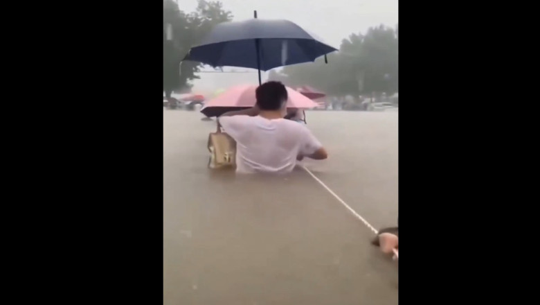 Decizia lui Xi Jinping în urma tragediei soldate cu 10 vieți pierdute din cauza inundațiilor devastatoare din China 1 ordinul lui xi jinping dupa ce 10 oameni au murit in urma unor inundatii istorice in china 689615ad4bef3