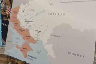 pamant pentru pace simbolistica din spatele plasarii hartii ucrainei la discutiile din biroul oval mesajul voalat transmis lui zelenski de trump 68a420e894121