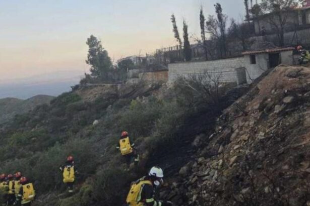 pompierii romani chemati din nou in ajutor in grecia intervin la un incendiu de amploare langa atena 68af25f95a4d6