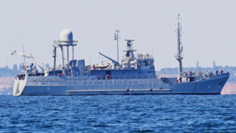 Rusia a distrus o navă de recunoaștere ucraineană în zona gurilor Dunării, cu ajutorul unei drone maritime 1 rusia a scufundat o nava ucraineana de recunoastere la gurile dunarii folosind o drona navala video 68b0b287334db