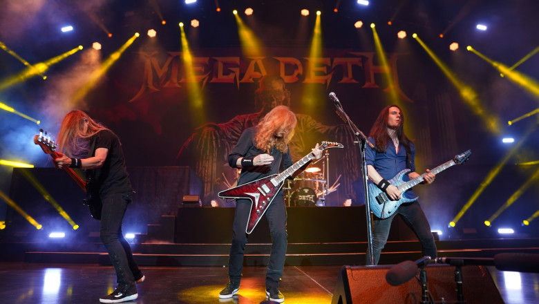 Megadeth își încheie călătoria: Dave Mustaine ne îndeamnă să ne bucurăm pentru ei 1 video megadeth au anuntat ca se retrag dave mustaine nu fiti tristi bucurati va pentru noi toti 689eda2bd60ec