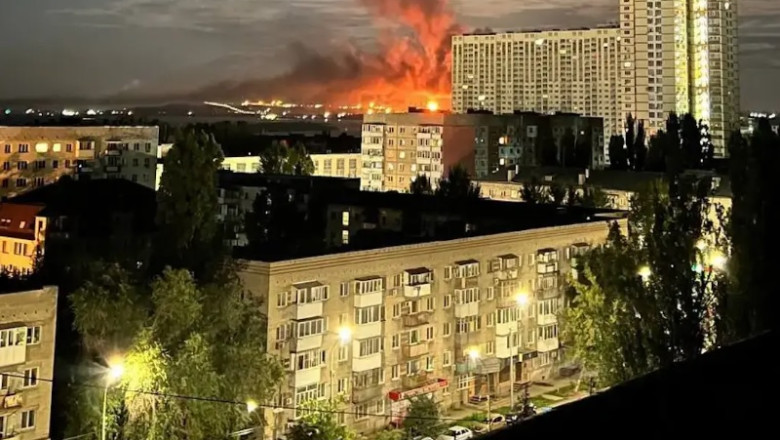 video rafinaria de la saratov a fost inchisa in urma atacului ucrainean cu drone 689afe39babb7