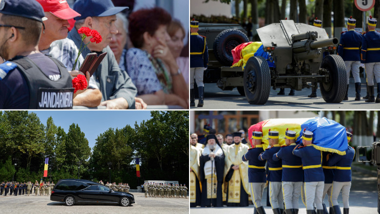 Ultimul drum al lui Ion Iliescu: Ceremonie funerară cu onoruri militare și 21 de salve de tun 1 videofoto funeraliile lui ion iliescu fostul presedinte a fost inmormantat cu onoruri militare s au tras 21 de salve de tun 6894921e55129