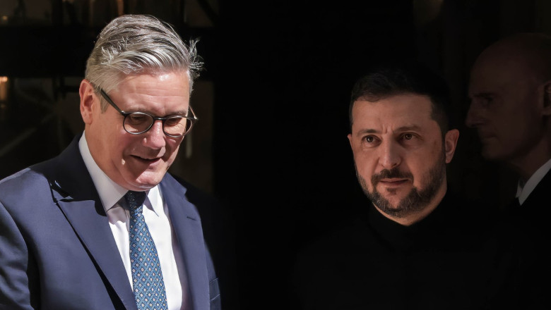 Zelenski solicită Marii Britanii să achiziționeze armament american în sprijinul Ucrainei. Detalii despre întâlnirea cu Starmer 1 zelenski vrea ca marea britanie sa cumpere arme americane pentru ucraina ce a discutat cu starmer 689e06ba89526
