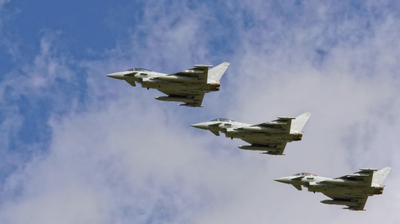 Alertă în Marea Neagră! Drone aeriene interceptate lângă Sulina, avioane de vânătoare Eurofighter patrulează zona 1 alerta la marea neagra grup de drone aeriene interceptate aproape de sulina zona survolata de avioane de lupta eurofighter 68bac79fdd8f7