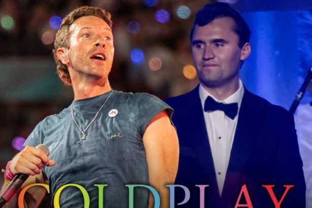 chris martin encourages fans to send love to charlie kirks family during concert 68c61489f359f