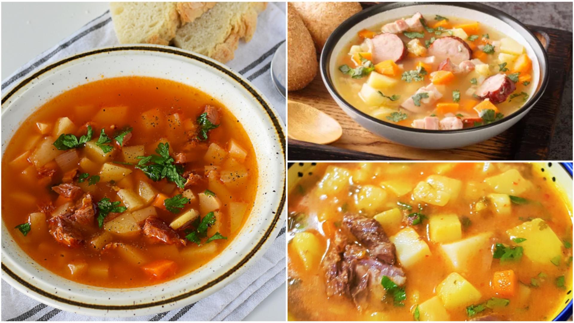 Supa de cartofi cu afumătură: Deliciul românesc pe care nu trebuie să-l ratezi