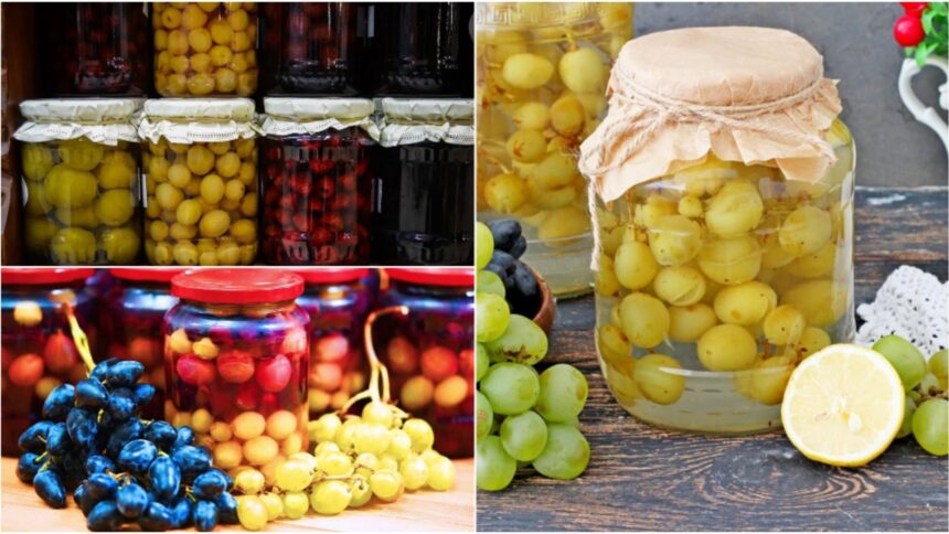 Compot de struguri ca odinioară. Rețeta este ușoară, naturală, ideală pentru sezonul rece 1 compot de struguri ca la mama acasa reteta simpla fara conservanti perfecta pentru iarna 68c97c5f64488